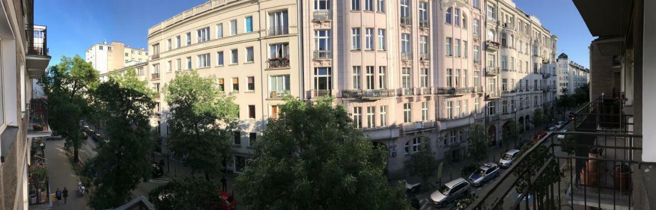 Warszawa Hoza Apartment Bagian luar foto